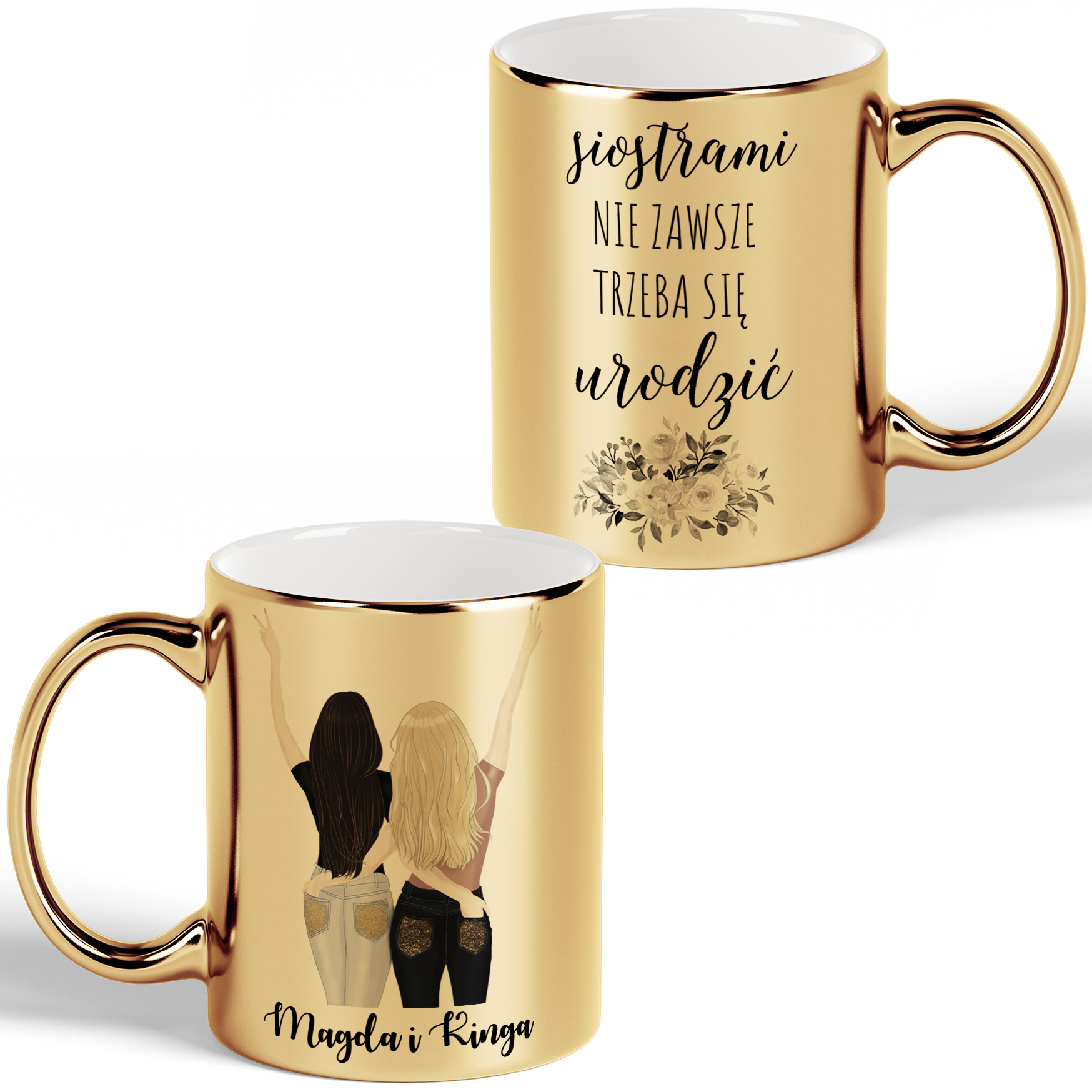 • Personalizowany kubek DLA PRZYJACIÓŁKI #P1