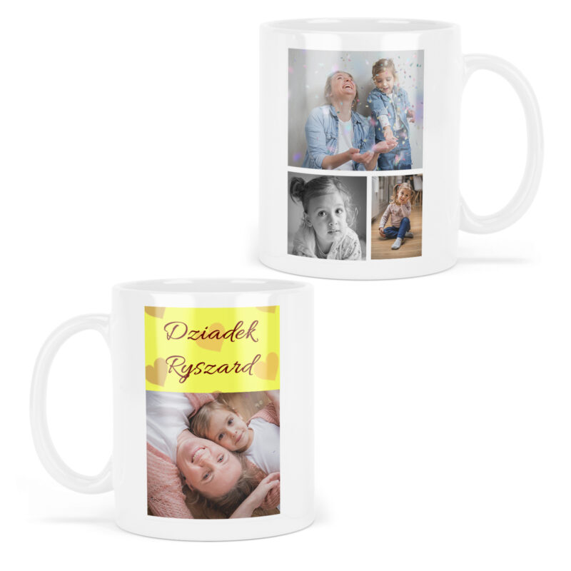 Kubek ze zdjęciem dla DZIADKA z imieniem