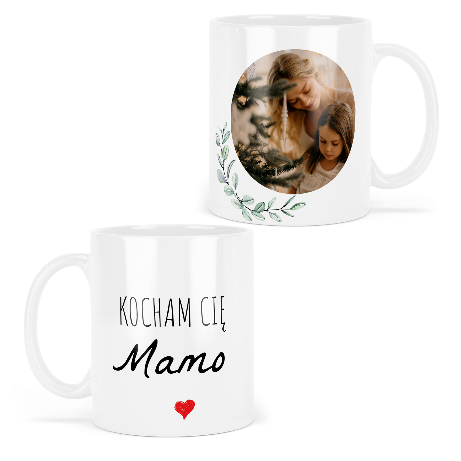 Kubek Prezent DLA MAMY z Napisem i Własnym Zdjęciem